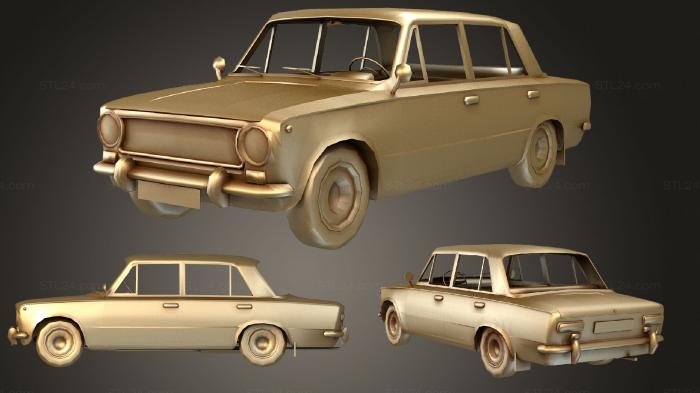 Vehicles (VAZ 2101 Kopeyka, CARS_3870) 3D models for cnc